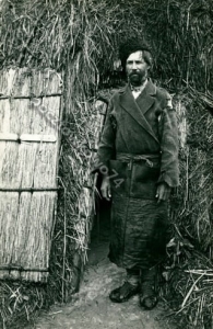 Rybak poleski przed kureniem -Reprodukcja 2288