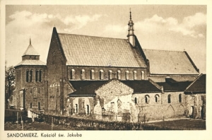 Sandomierz Kościół św. Jakuba -Reprodukcja 5012