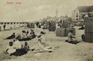 Sopot plaża - Reprodukcja 4206