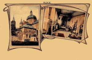 Płock Katedra - Reprodukcja 1666