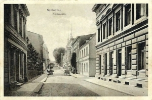 Człuchów Konigsstr. - Reprodukcja 27534