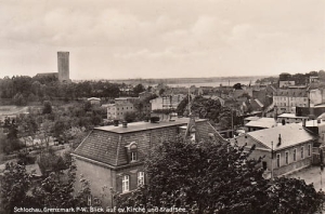 Człuchów panorama - Reprodukcja 27535