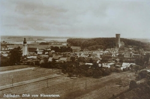 Człuchów panorama - Reprodukcja 27538