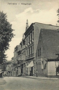 Człuchów Konigstr. - Reprodukcja 27547
