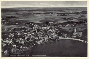 Człuchów panorama - Reprodukcja 27565