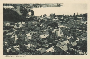 Człuchów panorama - Reprodukcja 27566