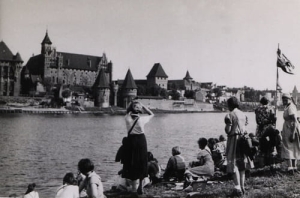 Malbork Zamek panorama - Reprodukcja 4319