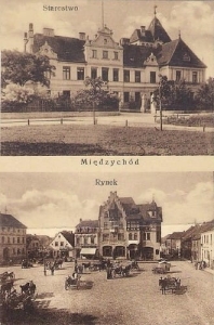 Międzychód widokowa - Reprodukcja 28155