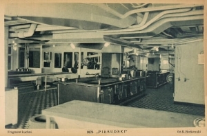 M/S Piłsudski kuchnia - Reprodukcja 5504