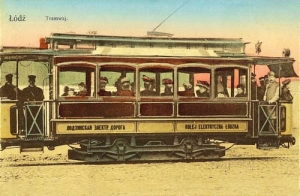 Łódź tramwaj - Reprodukcja 28276