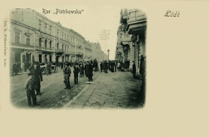 Łódź ul. Piotrkowska - Reprodukcja 28285