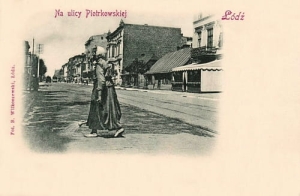 Łódź ul. Piotrkowska - Reprodukcja 28287