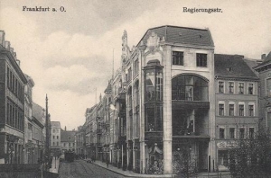 Słubice Regierungsstr. - Reprodukcja 28568
