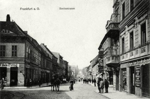 Słubice Breitestr. - Reprodukcja 28570