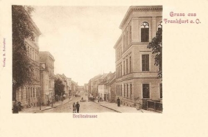 Słubice Breitestr. - Reprodukcja 28572