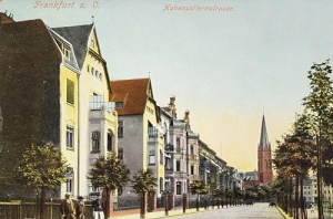Słubice Hohenzollernstr. - Reprodukcja 28573