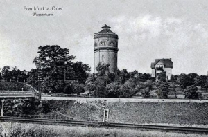 Słubice wieża ciśnień - Reprodukcja 28582