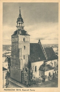 Piotrków Kościół Farny - Reprodukcja 15152
