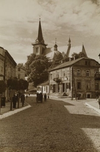 Działoszyce Kościół - Reprodukcja 1892