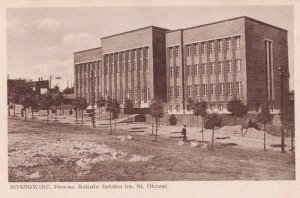 Sosnowiec Szkoła Żeńska - Reprodukcja 15413