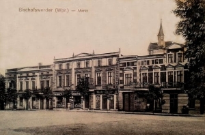 Biskupiec Pomorski Rynek - Reprodukcja 1134