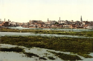 Poznań paorama 1890r-Reprodukcja 4398