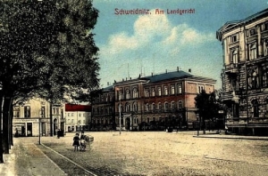 Świdnica Sąd - Reprodukcja 1924