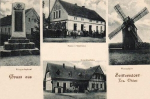 Zabradowice widoki,  wiatrak - Reprodukcja 29797