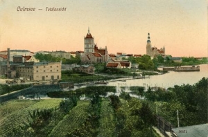 Chełmża panorama - Reprodukcja 29838
