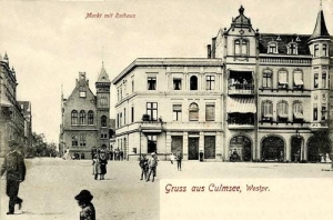 Chełmża Rynek - Reprodukcja 29874