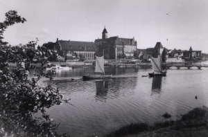 Malbork Zamek panorama - Reprodukcja 4318