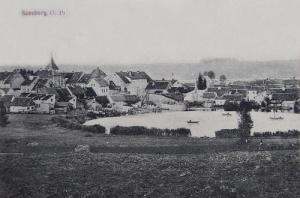 Mrągowo panorama - Reprodukcja 30121