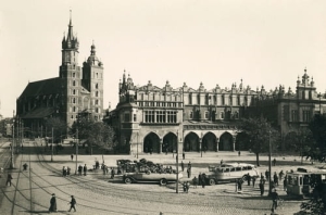 Kraków Rynek - Reprodukcja 1946