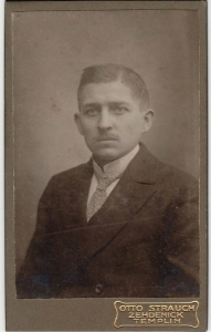 CDV Fotografia kartonik tekturka 220/55