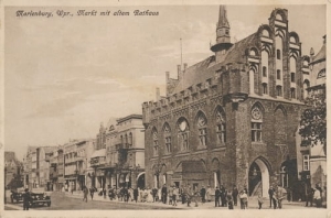 Malbork Rynek i Ratusz - Reprodukcja 6