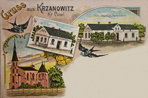 Długomiłowice widokowa - Reprodukcja 31116