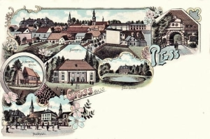 Pszczyna Litografia - Reprodukcja 15561