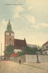 Piotrków Kościół Farny - Reprodukcja 15168