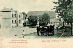 Złocieniec Rynek - Reprodukcja 16143