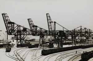 Gdynia Port węglowy - Reprodukcja 1910
