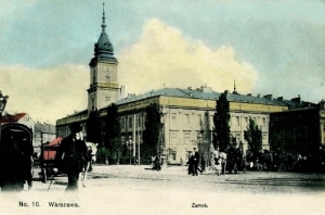 Warszawa Zamek -Reprodukcja 1372