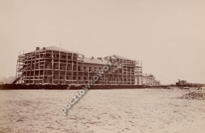 Kielce Budowa Dworca - Reprodukcja 3414