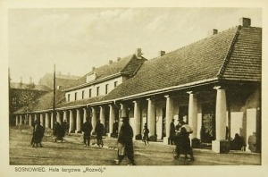 Sosnowiec Hala Targowa - Reprodukcja 15414