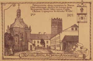 Sandomierz Kościół św. Ducha -Reprodukcja 5016