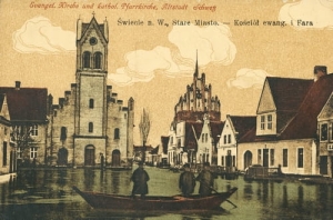 Świecie Stare miasto - Reprodukcja 879