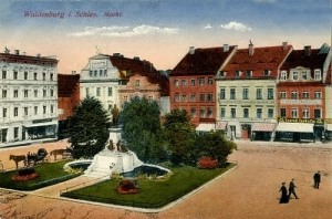 Wałbrzych Rynek - Reprodukcja 1748