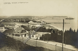 Gdynia widok z Kamieńca - Reprodukcja 3312