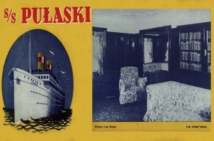 S/S Pułaski salon kl. I -Reprodukcja 4168