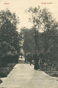 Wieluń Ogród miejski - Reprodukcja 5122