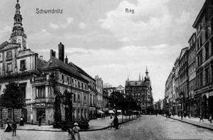 Świdnica Rynek - Reprodukcja 1915